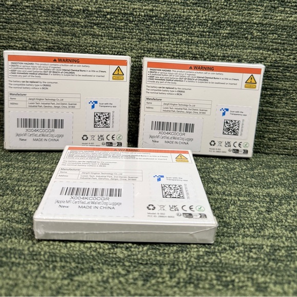 3 pack Apple Find My Bluetooth Tracker Smart Finder for Apple Find My iPhone. - Picture 2 of 5